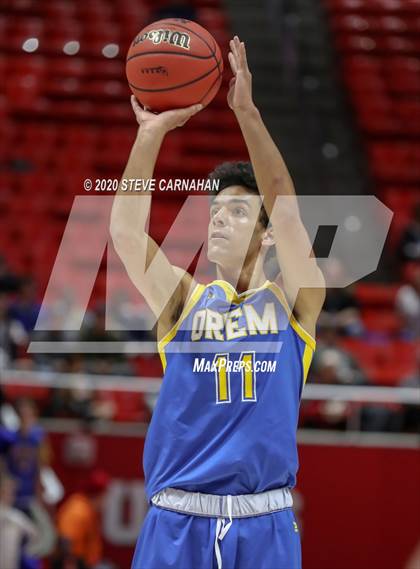 Thumbnail 3 in Orem vs. Woods Cross (UHSAA Quarter Final) photogallery.