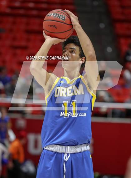 Thumbnail 2 in Orem vs. Woods Cross (UHSAA Quarter Final) photogallery.