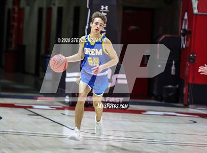 Thumbnail 3 in Orem vs. Woods Cross (UHSAA Quarter Final) photogallery.