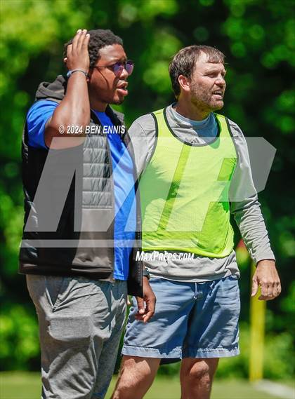 Thumbnail 2 in Central Fellowship Christian Academy vs. Westminster Christian Academy (GIAA 2A Championship) photogallery.