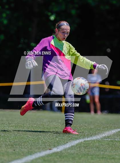 Thumbnail 1 in Central Fellowship Christian Academy vs. Westminster Christian Academy (GIAA 2A Championship) photogallery.