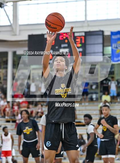 Thumbnail 2 in Indianapolis Crispus Attucks vs Richmond (IBCA / IHSAA Showcase) photogallery.