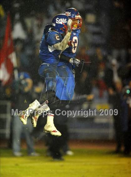 Thumbnail 1 in Oaks Christian @ Serra (CIF SS Northwest Division Final) photogallery.