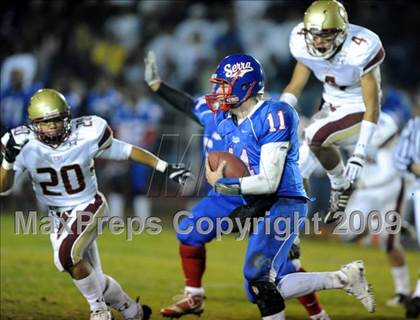 Thumbnail 2 in Oaks Christian @ Serra (CIF SS Northwest Division Final) photogallery.