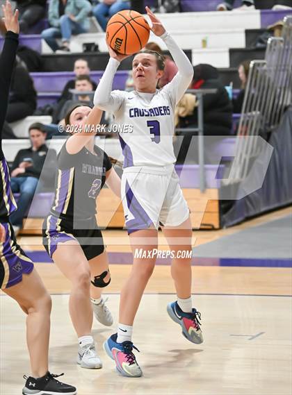 Thumbnail 2 in Wickenburg @ Northwest Christian (Senior Night) photogallery.