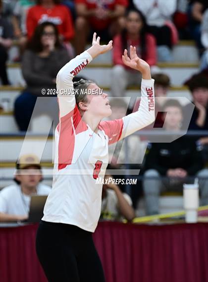 Thumbnail 3 in East Providence vs. Portsmouth (RIIL Division I State Semifinal) photogallery.