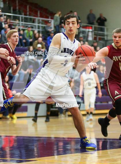 Thumbnail 2 in Avoca Central vs. Andover photogallery.