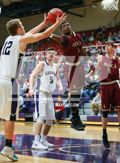 Thumbnail 2 in Avoca Central vs. Andover photogallery.