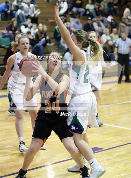 Thumbnail 2 in Flagler/Hi-Plains vs. Arickaree/Woodlin (CHSAA 1A District Playoff) photogallery.