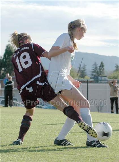 Thumbnail 2 in Valley Christian @ La Reina (CIF SS Playoffs) photogallery.