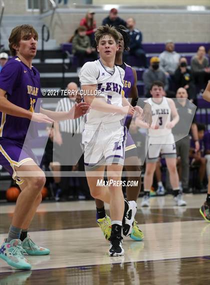 Thumbnail 2 in Durango vs. Lehi (Lehi Holiday Hoopfest) photogallery.