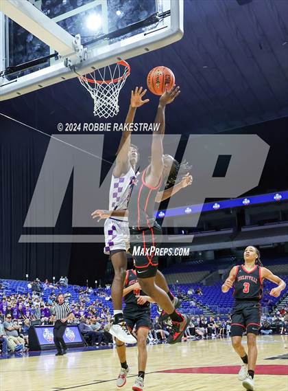 Thumbnail 3 in Thrall vs. Shelbyville (UIL 2A Basketball Semifinal) photogallery.