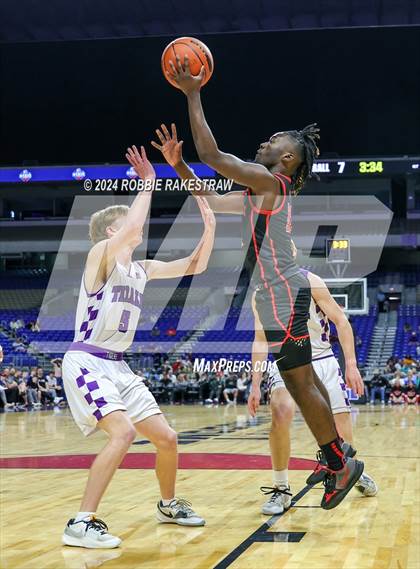 Thumbnail 1 in Thrall vs. Shelbyville (UIL 2A Basketball Semifinal) photogallery.