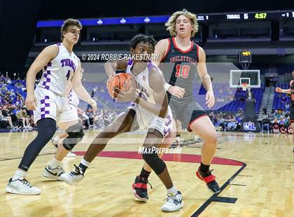 Thumbnail 1 in Thrall vs. Shelbyville (UIL 2A Basketball Semifinal) photogallery.