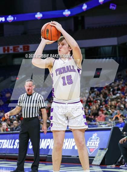 Thumbnail 3 in Thrall vs. Shelbyville (UIL 2A Basketball Semifinal) photogallery.