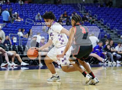 Thumbnail 2 in Thrall vs. Shelbyville (UIL 2A Basketball Semifinal) photogallery.