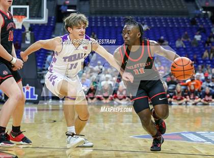 Thumbnail 2 in Thrall vs. Shelbyville (UIL 2A Basketball Semifinal) photogallery.