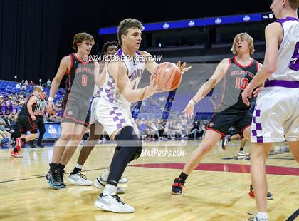 Thumbnail 2 in Thrall vs. Shelbyville (UIL 2A Basketball Semifinal) photogallery.