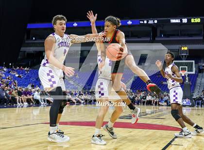Thumbnail 2 in Thrall vs. Shelbyville (UIL 2A Basketball Semifinal) photogallery.