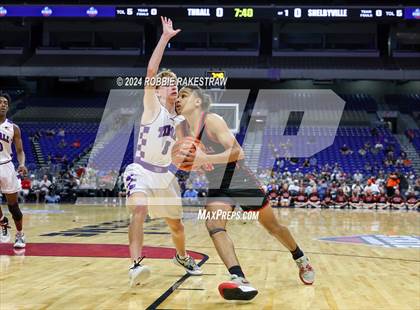 Thumbnail 1 in Thrall vs. Shelbyville (UIL 2A Basketball Semifinal) photogallery.