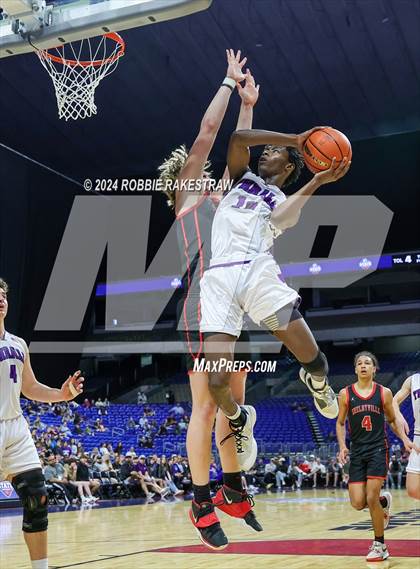 Thumbnail 1 in Thrall vs. Shelbyville (UIL 2A Basketball Semifinal) photogallery.