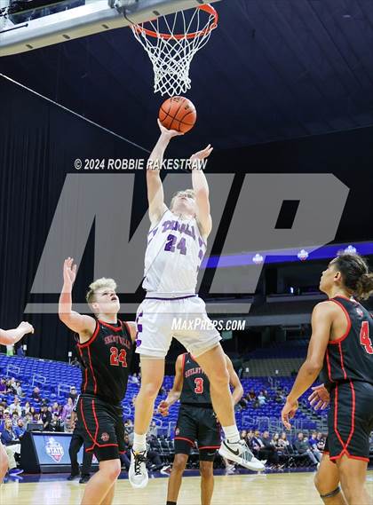 Thumbnail 1 in Thrall vs. Shelbyville (UIL 2A Basketball Semifinal) photogallery.