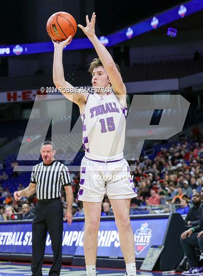 Thumbnail 1 in Thrall vs. Shelbyville (UIL 2A Basketball Semifinal) photogallery.