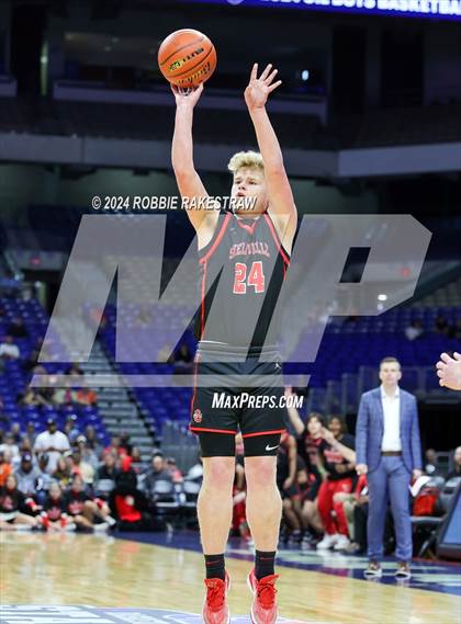 Thumbnail 2 in Thrall vs. Shelbyville (UIL 2A Basketball Semifinal) photogallery.