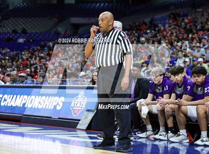 Thumbnail 3 in Thrall vs. Shelbyville (UIL 2A Basketball Semifinal) photogallery.