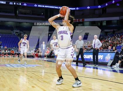 Thumbnail 2 in Thrall vs. Shelbyville (UIL 2A Basketball Semifinal) photogallery.