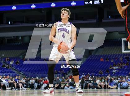 Thumbnail 2 in Thrall vs. Shelbyville (UIL 2A Basketball Semifinal) photogallery.