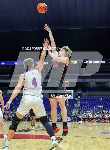 Thumbnail 1 in Thrall vs. Shelbyville (UIL 2A Basketball Semifinal) photogallery.