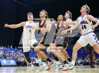 Thumbnail 2 in Thrall vs. Shelbyville (UIL 2A Basketball Semifinal) photogallery.