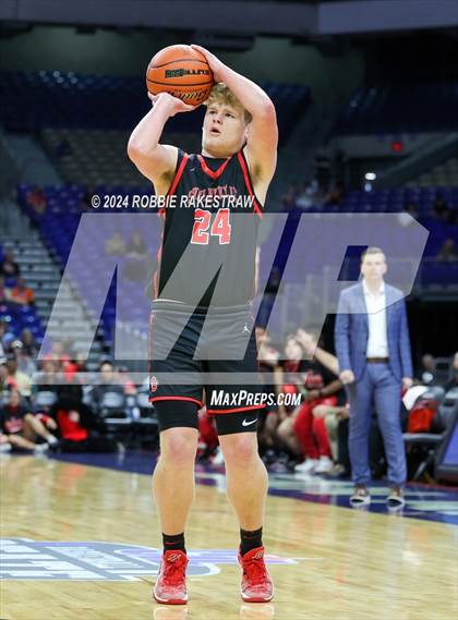 Thumbnail 1 in Thrall vs. Shelbyville (UIL 2A Basketball Semifinal) photogallery.