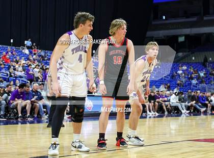 Thumbnail 2 in Thrall vs. Shelbyville (UIL 2A Basketball Semifinal) photogallery.