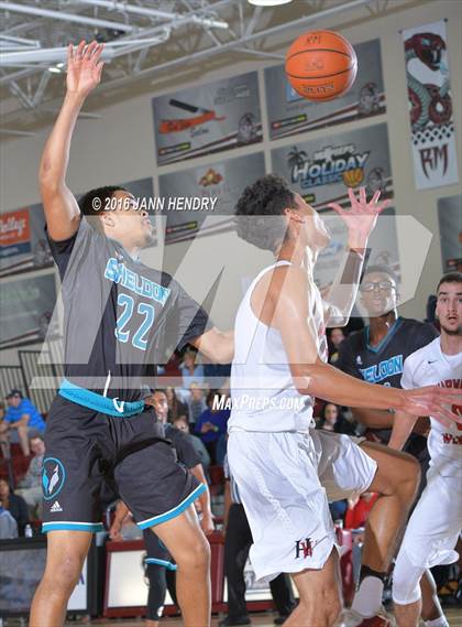 Thumbnail 2 in Harvard-Westlake vs. Sheldon (Rancho Mirage Holiday Invitational) photogallery.