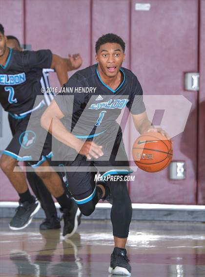 Thumbnail 3 in Harvard-Westlake vs. Sheldon (Rancho Mirage Holiday Invitational) photogallery.