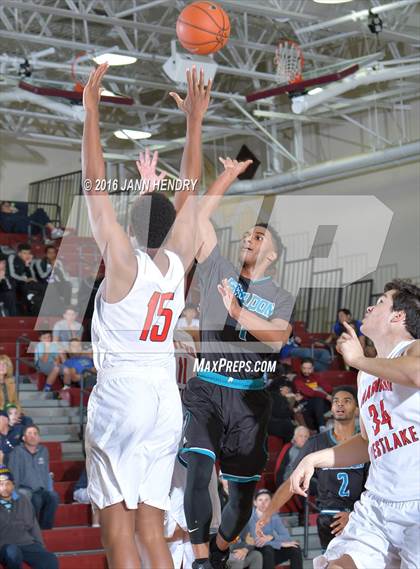 Thumbnail 1 in Harvard-Westlake vs. Sheldon (Rancho Mirage Holiday Invitational) photogallery.