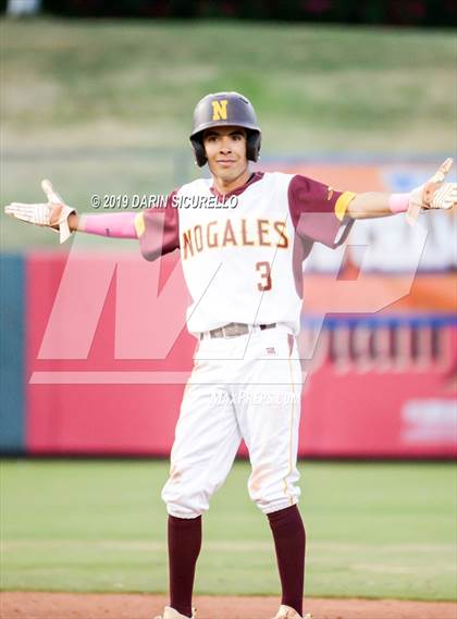 Thumbnail 1 in Nogales vs. Desert Mountain (AIA 5A Semifinal) photogallery.