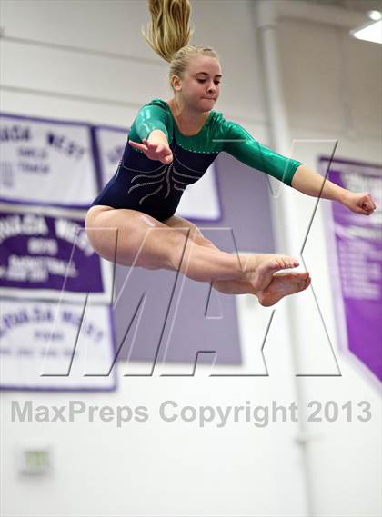 Thumbnail 1 in Varsity Gymnastics Regional photogallery.