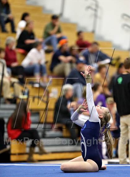 Thumbnail 1 in Varsity Gymnastics Regional photogallery.