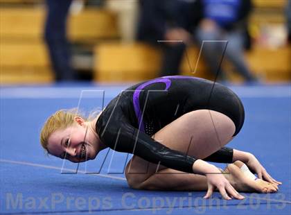 Thumbnail 3 in Varsity Gymnastics Regional photogallery.