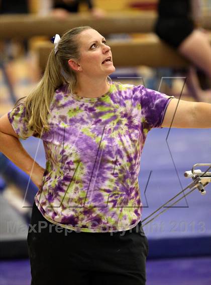 Thumbnail 2 in Varsity Gymnastics Regional photogallery.