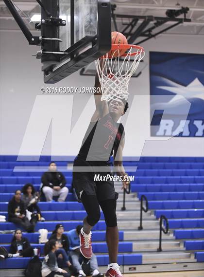 Thumbnail 2 in Fort Bend Elkins vs. Westfield (McDonald's Texas Invitational) photogallery.