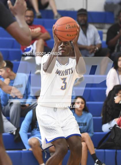 Thumbnail 1 in Fort Bend Elkins vs. Westfield (McDonald's Texas Invitational) photogallery.