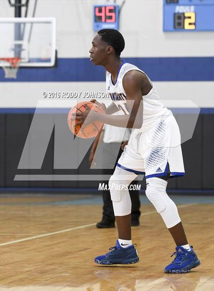 Thumbnail 1 in Fort Bend Elkins vs. Westfield (McDonald's Texas Invitational) photogallery.