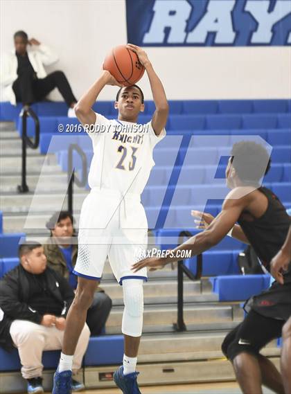 Thumbnail 2 in Fort Bend Elkins vs. Westfield (McDonald's Texas Invitational) photogallery.