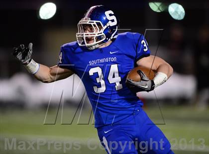 Thumbnail 3 in Fairfield Prep vs. Southington (CIAC Class LL Final) photogallery.