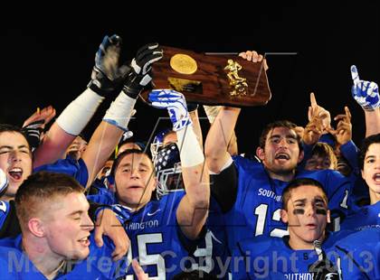 Thumbnail 3 in Fairfield Prep vs. Southington (CIAC Class LL Final) photogallery.