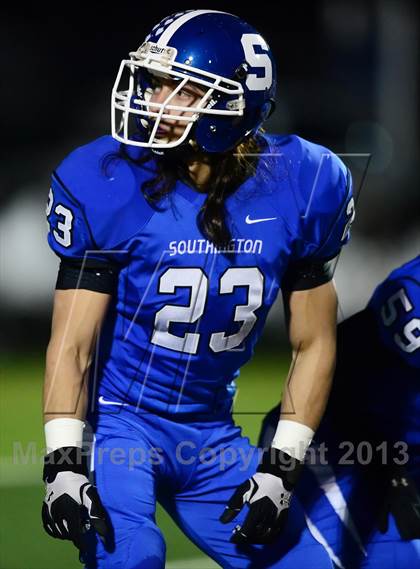 Thumbnail 2 in Fairfield Prep vs. Southington (CIAC Class LL Final) photogallery.